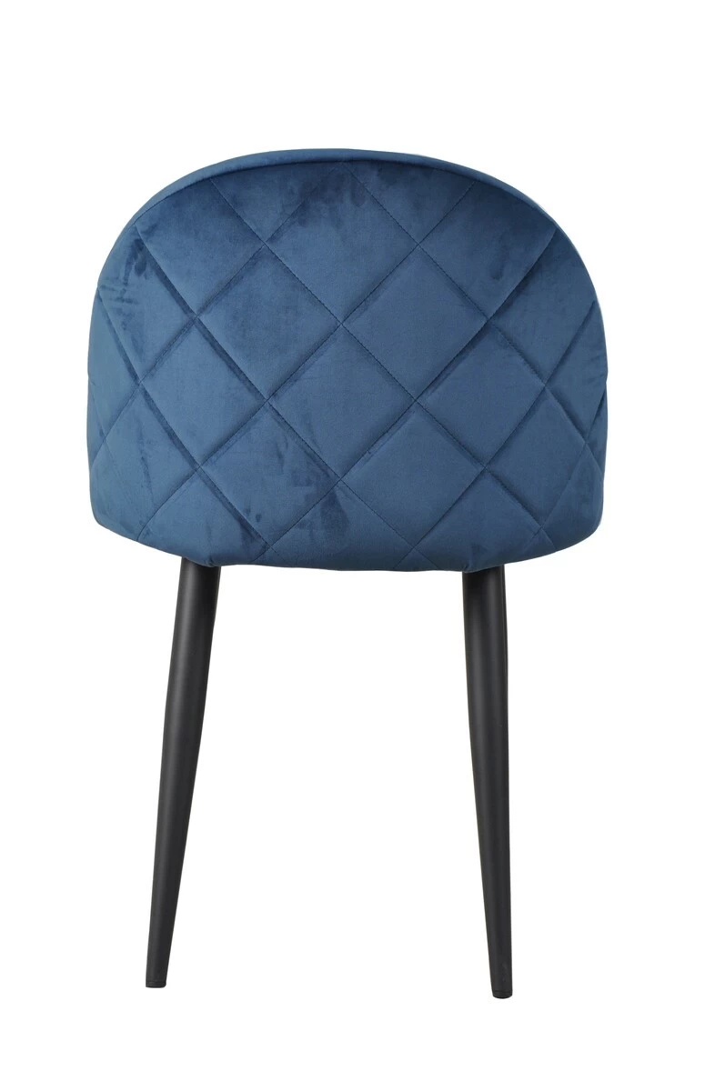 Livingruhm Esszimmerstuhl 2er-Set Bezug Blau 6 Livingruhm Esszimmerstuhl 2er-Set Bezug Blau – Bild 4