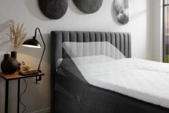 Relita Boxspringbett Limand Mit Bettkasten 160 Cm X 200 Cm, Kopfteil Verstellbar Inkl. Topper -Paulmann Store 1130728 klein 18338 21 Romeo 8038 Innoha Boxspringbett LIMAND mit Bettkasten 160x200 Kopfteil verstellbar inkl Topper Anthrazit 1280x1280