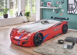 Relita Autobett Superdrift Mit Gästebett Rot