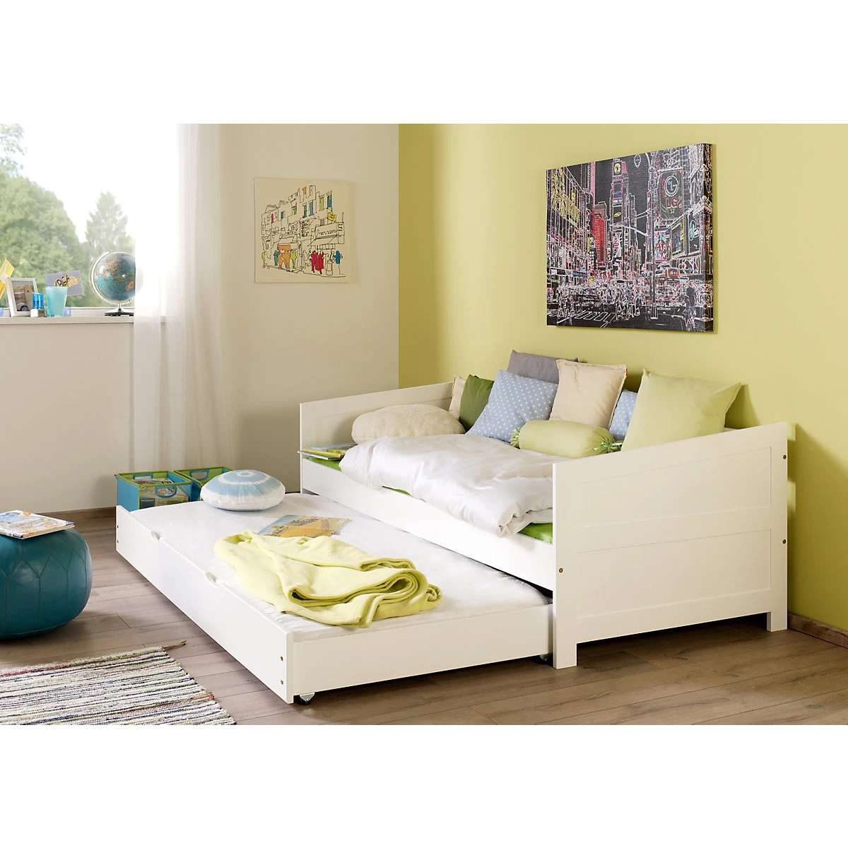 Relita Kojenbett Nina 90 X 200 Cm Weiß Inkl. Lattenrost Und Bettkasten 4 Relita Kojenbett Nina 90 X 200 Cm Weiß Inkl. Lattenrost Und Bettkasten – Bild 2