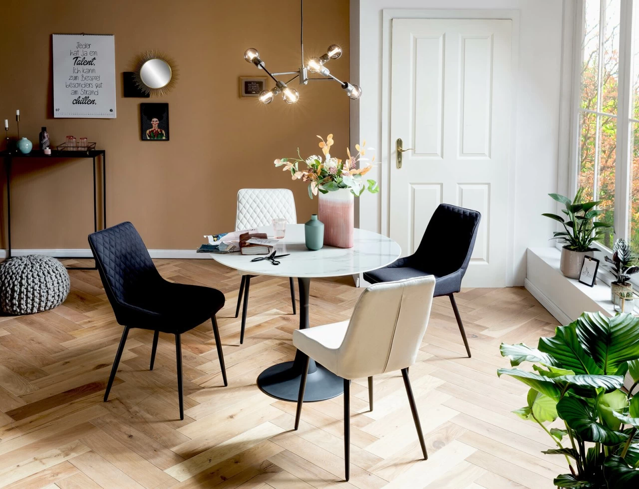 Möbilia Essszimmerstuhl Schwarz 6 Möbilia Essszimmerstuhl Schwarz – Bild 4