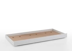 Relita Bettschublade Sina Spanplatte Weiß, Liegefläche 90 Cm X 190 Cm