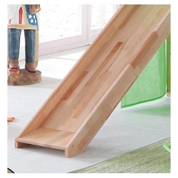 Relita Halbhochbett KIM Mit Rutsche Buche Massiv Natur Lackiert 4 Relita Halbhochbett KIM Mit Rutsche Buche Massiv Natur Lackiert – Bild 2