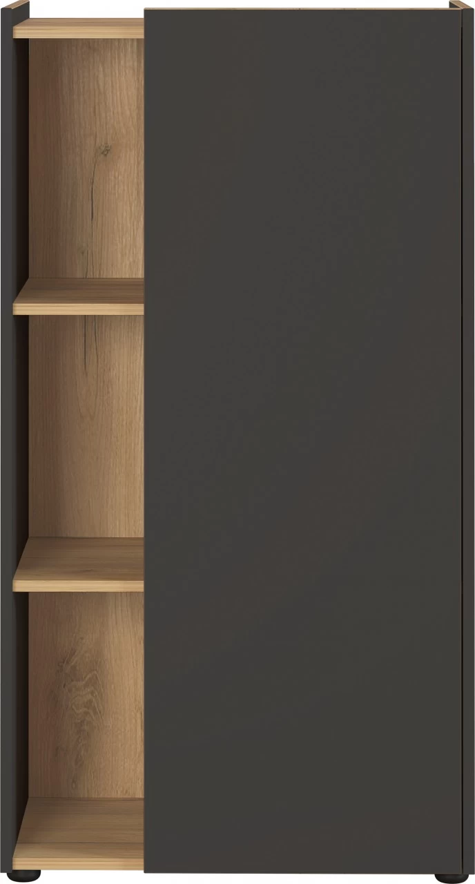 Livingruhm Aktenschrank Eiche Graphit 62 X 115 X 42 Cm 4 Livingruhm Aktenschrank Eiche Graphit 62 X 115 X 42 Cm – Bild 2