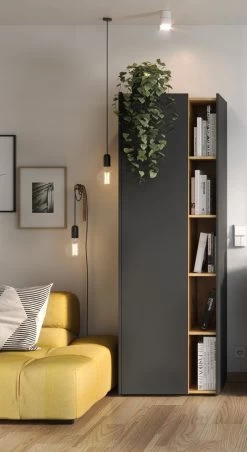 Livingruhm Aktenschrank Eiche Graphit 62 X 188 X 42 Cm 9 Livingruhm Aktenschrank Eiche Graphit 62 X 188 X 42 Cm -Paulmann Store 2977 549 3 1280x1280