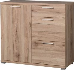 Livingruhm Kommode Eiche 96 X 88 X 40 Cm