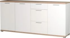 Livingruhm Sideboard Eiche Weiß 192 X 88 X 40 Cm 8 Livingruhm Sideboard Eiche Weiß 192 X 88 X 40 Cm -Paulmann Store 3202 178 pe a cut 1280x1280