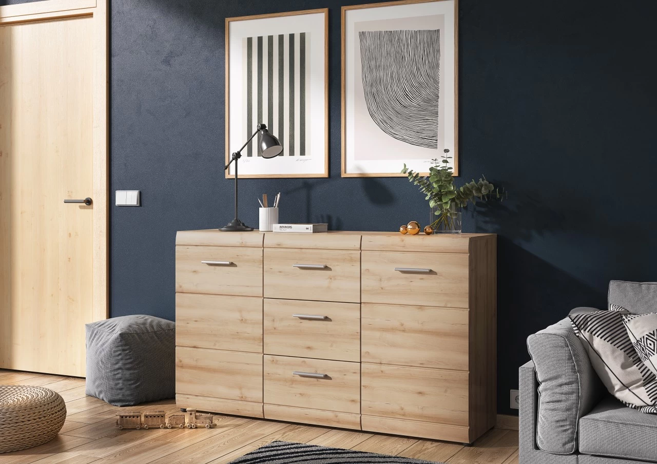 Livingruhm Sideboard Edelbuche 144 X 86 X 40 Cm 3 Livingruhm Sideboard Edelbuche 144 X 86 X 40 Cm