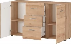 Livingruhm Sideboard Edelbuche 144 X 86 X 40 Cm 7 Livingruhm Sideboard Edelbuche 144 X 86 X 40 Cm -Paulmann Store 3580 228 pe open a cut 1280x1280