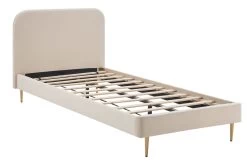 SalesFever Polsterbett Mit Samtbezug 90 X 200 Cm Inklusive Lattenrost Beige – Goldfarben 9 SalesFever Polsterbett Mit Samtbezug 90 X 200 Cm Inklusive Lattenrost Beige – Goldfarben -Paulmann Store 396988 01 4 1280x1280