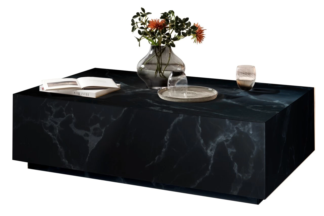 Livingruhm Couchtisch Marmoroptik Schwarz 6 Livingruhm Couchtisch Marmoroptik Schwarz – Bild 4