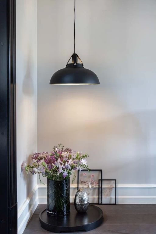 Halo Design Pendelleuchte Stavanger Ø38 Cm Schwarz 5 Halo Design Pendelleuchte Stavanger Ø38 Cm Schwarz – Bild 3