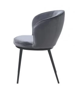 Livingruhm Sessel Gain Grau -Paulmann Store 41170012 GAIN ARMCHAIR STEEL GREY VELVET 3 1280x1280