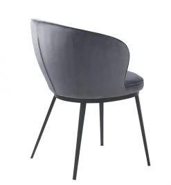 Livingruhm Sessel Gain Grau -Paulmann Store 41170012 GAIN ARMCHAIR STEEL GREY VELVET 4 1280x1280