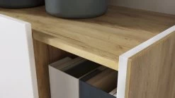 Livingruhm Sideboard Eiche Weiß 120 X 64 X 40 Cm 9 Livingruhm Sideboard Eiche Weiß 120 X 64 X 40 Cm -Paulmann Store 4147 242 det kante a 1280x1280