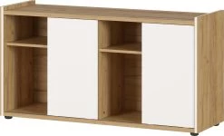 Livingruhm Sideboard Eiche Weiß 120 X 64 X 40 Cm 8 Livingruhm Sideboard Eiche Weiß 120 X 64 X 40 Cm -Paulmann Store 4147 242 pe a cut 1280x1280