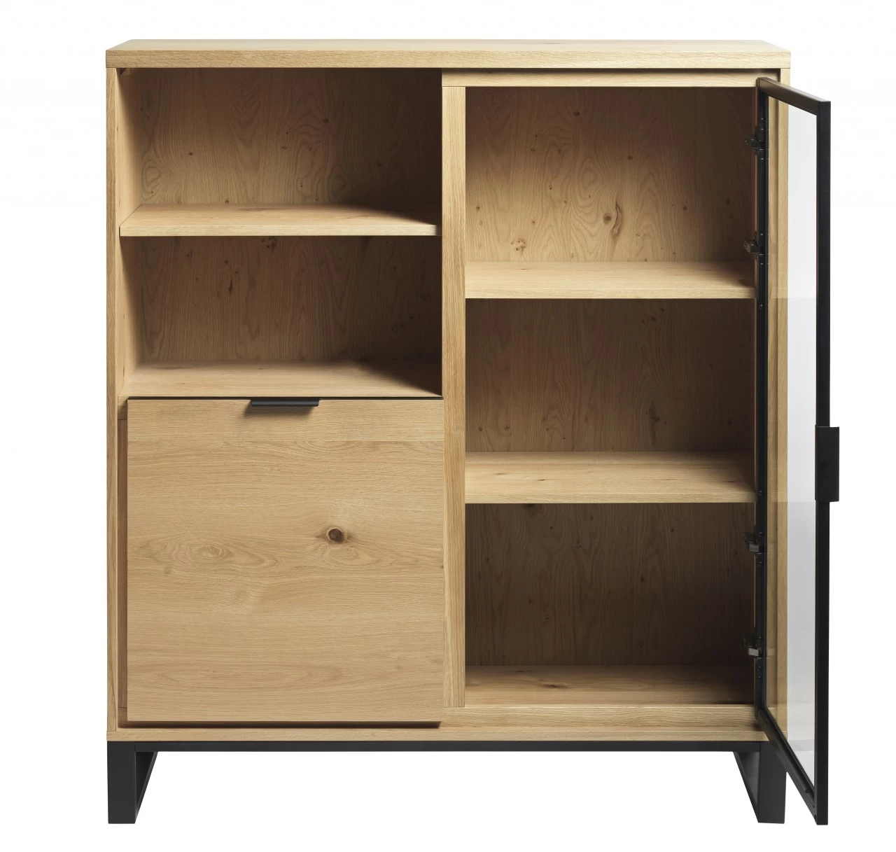 Livingruhm Livorno Highboard Wild Eiche 9 Livingruhm Livorno Highboard Wild Eiche – Bild 7