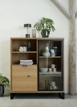 Livingruhm Livorno Highboard Wild Eiche