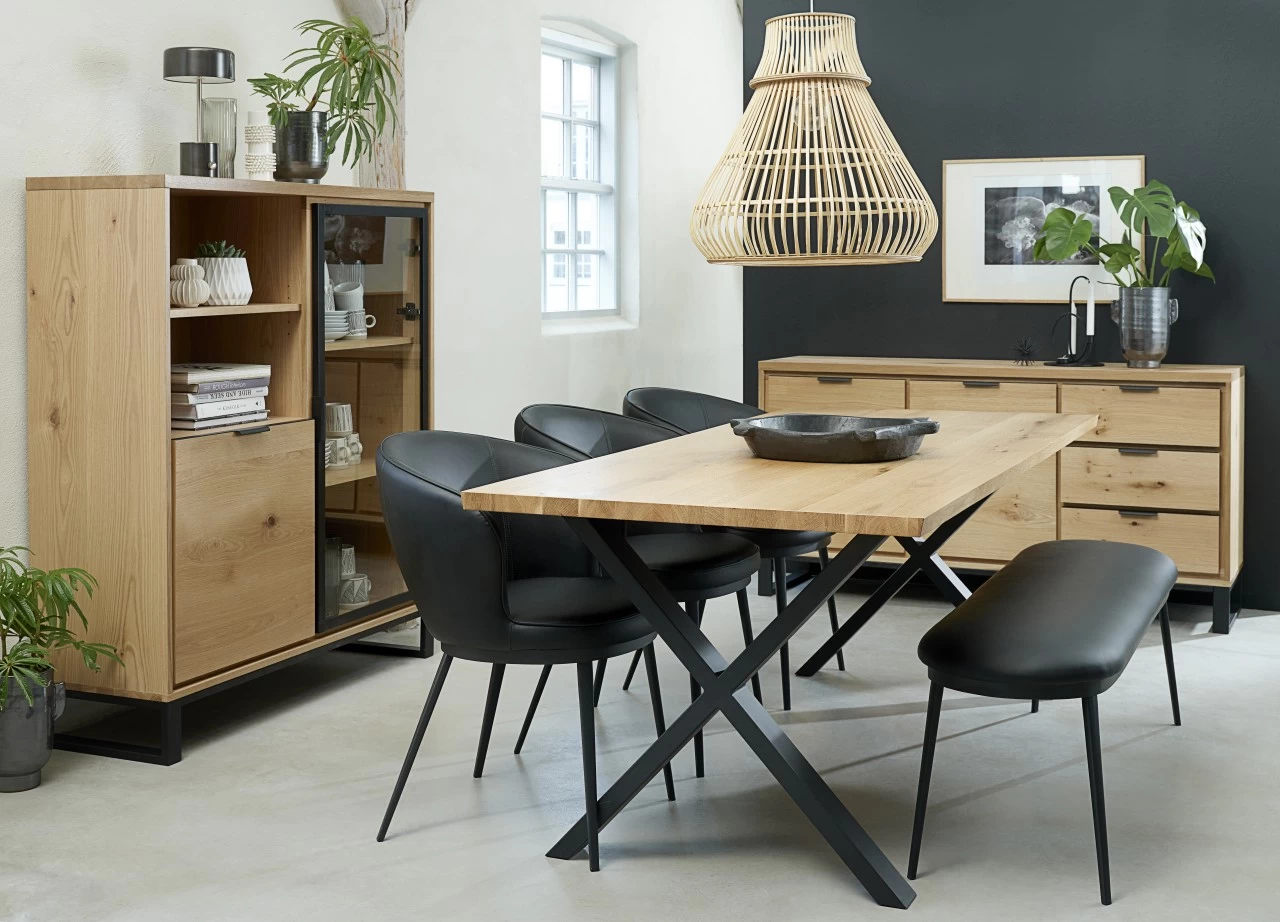 Livingruhm Livorno Highboard Wild Eiche 4 Livingruhm Livorno Highboard Wild Eiche – Bild 2