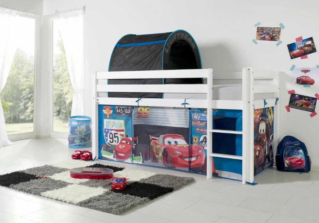 Relita Hochbett ALEX Kinderbett 90 X 200 Cm Buche Massiv Weiß 9 Relita Hochbett ALEX Kinderbett 90 X 200 Cm Buche Massiv Weiß – Bild 7