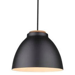 Halo Design Pendelleuchte Niva Ø24 Cm Schwarz