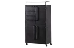 Livingruhm Regal Black Beauty Metall-schwarz