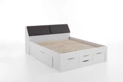 Relita Futonbett Maxi 180 Cm X 200 Cm Spanplatte Weiß Inkl. Rollrost -Paulmann Store 9546 21 1280x1280