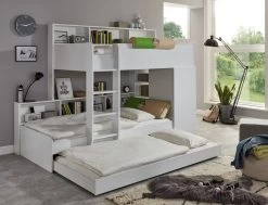 Relita Etagenbett Sina 90 Cm X 200 Cm Mit Kleiderschrank Spanplatte Weiß 15 Relita Etagenbett Sina 90 Cm X 200 Cm Mit Kleiderschrank Spanplatte Weiß -Paulmann Store BE48641150 4 1280x1280