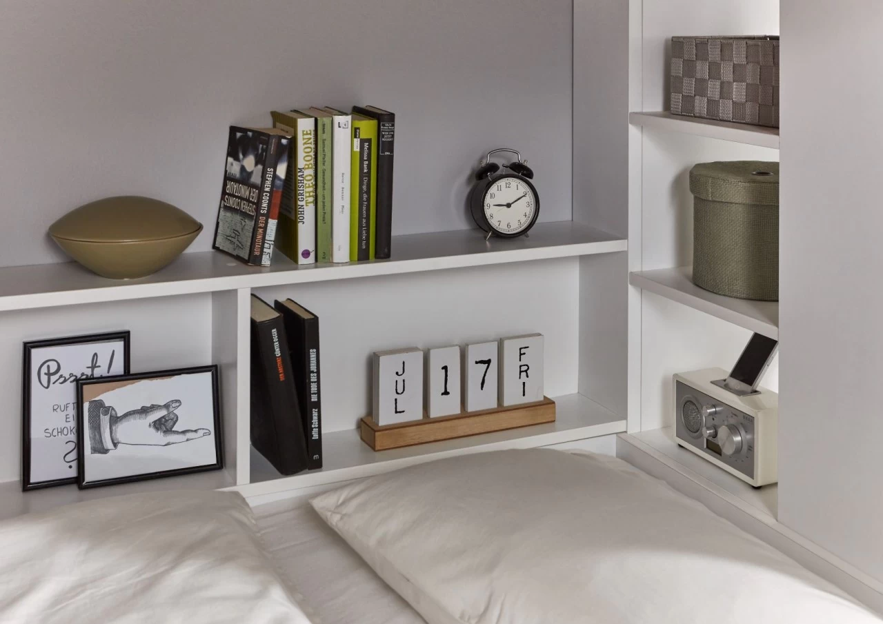 Relita Etagenbett Sina 90 Cm X 200 Cm Mit Kleiderschrank Spanplatte Weiß 6 Relita Etagenbett Sina 90 Cm X 200 Cm Mit Kleiderschrank Spanplatte Weiß – Bild 4