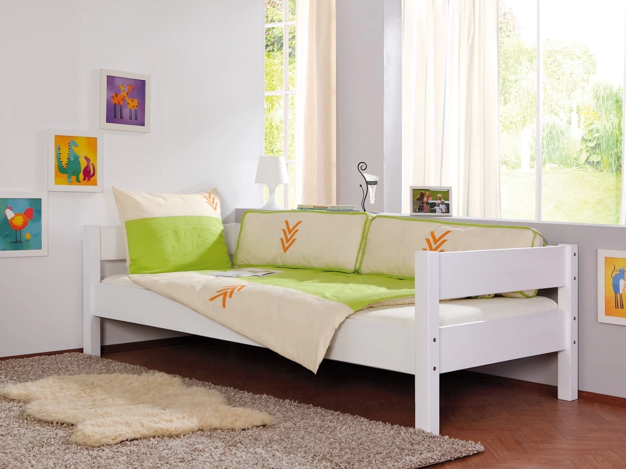 Relita Hochbett Renate 90 X 200 Cm Weiß 6 Relita Hochbett Renate 90 X 200 Cm Weiß – Bild 4