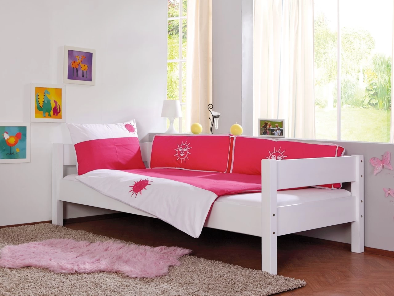 Relita Hochbett Renate 90 X 200 Cm Weiß 5 Relita Hochbett Renate 90 X 200 Cm Weiß – Bild 3