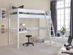 Relita Hochbett Renate 90 X 200 Cm Weiß