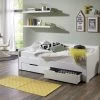 Relita Funktionsbett Anna 90/180 X 200 Cm Ausziehbar, Kinderbett Mit 2 Schubladen Weiß -Paulmann Store EB2644117 scaled 1280x1280