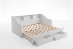 Relita Kojenbett Rene Mit Regal, Ausziehbar, Inkl. 2 Schubladen 26 Relita Kojenbett Rene Mit Regal, Ausziehbar, Inkl. 2 Schubladen -Paulmann Store EB48541150 12 Freisteller 1280x1280