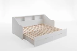 Relita Kojenbett Rene Mit Regal, Ausziehbar, Inkl. 2 Schubladen 27 Relita Kojenbett Rene Mit Regal, Ausziehbar, Inkl. 2 Schubladen -Paulmann Store EB48541150 13 Freisteller 1280x1280