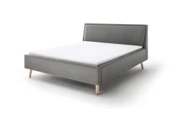 Livingruhm Polsterbett Frieda 180 X 200 Cm Hellgrau