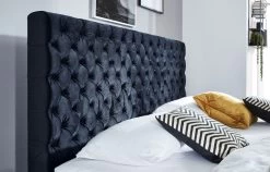 Livingruhm Boxspringbett La Maison 160 X 200 Cm Dunkelblau Metallfüße Graphit -Paulmann Store La Maison Riviera 79 dunkelblau Detail KT 20737 Bett 02 02 Dunkelblau5ini2HY4fihxy 1280x1280 2