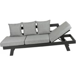 Livingruhm Donau Gartensofa 3-Sitzer Alu Anthrazit 9 Livingruhm Donau Gartensofa 3-Sitzer Alu Anthrazit -Paulmann Store Livingruhm Gartensofa 1 1280x1280