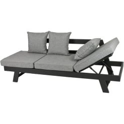 Livingruhm Donau Gartensofa 3-Sitzer Alu Anthrazit 7 Livingruhm Donau Gartensofa 3-Sitzer Alu Anthrazit -Paulmann Store Livingruhm Gartensofa 3 1280x1280