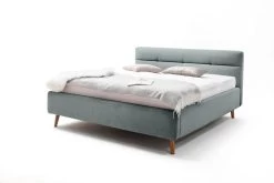 Livingruhm Polsterbett Lotte 160 X 200 Cm Eisblau