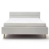 Livingruhm Polsterbett Lotte 160 X 200 Cm Hellgrau