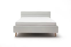 Livingruhm Polsterbett Lotte 180 X 200 Cm Hellgrau