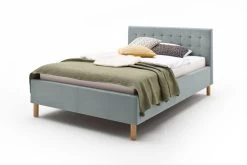 Livingruhm Polsterbett Malin 140 X 200 Cm Eisblau