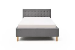Livingruhm Polsterbett Malin 140 X 200 Cm Hellgrau