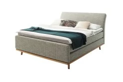 Livingruhm Boxspringbett MILA 160 X 200 Cm Stoff Building Holzfuß Inkl. Leiste Türkis Meliert -Paulmann Store Mila KT 1 Building 827 t rkis Leisten seitlich 12780 21 fein 1280x1280