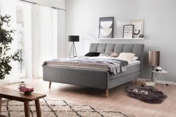 Livingruhm Boxspringbett MILA 180 X 200 Cm Stoff Capri Holzfuß Anthrazit -Paulmann Store Mila KT 2 Capri 1361 anthrazit 855 22 feinpAqIXY3CU2Hx6 1280x1280
