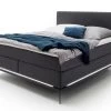 Livingruhm Boxspringbett Milano 200 X 200 Cm Anthrazit Metallfuß Schwarz -Paulmann Store Milano KT 1 Aspen 96 anthrazit MF schwarz seitlich 2019 21 feinfBIgL8Wka6hD7 1280x1280