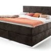 Livingruhm Boxspringbett New York 180 X 200 Cm Dunkelbraun