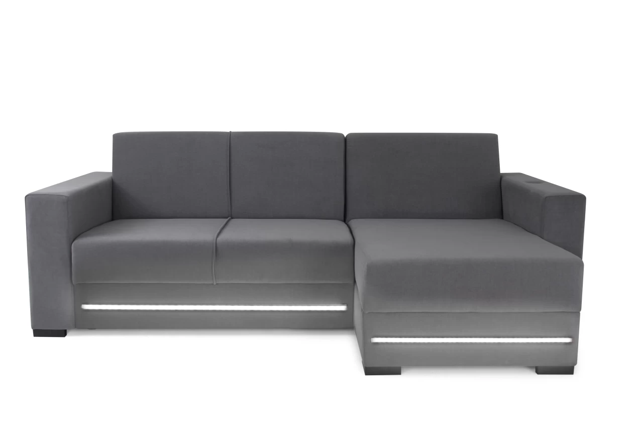 Relita Sofabett Kira Mit Bonellfederung, USB Anschluss, LED Beleuchtung 3 Relita Sofabett Kira Mit Bonellfederung, USB Anschluss, LED Beleuchtung