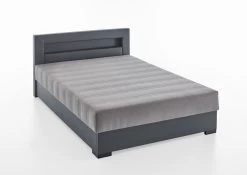 Relita Boxbett MINA Mit LED & USB, Polsterbett Grau 140 X 200 Cm -Paulmann Store XB45124129 B140 10 1280x1280
